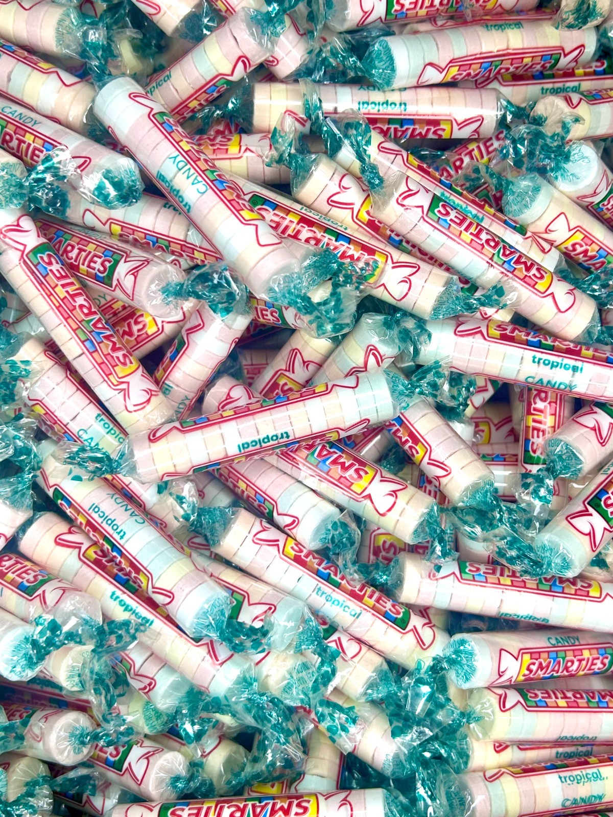 Tropical Smarties Bulk Candy 1LB 2LB 3LB 4LB 5LB 10LB Tropical Smarties Rolls
