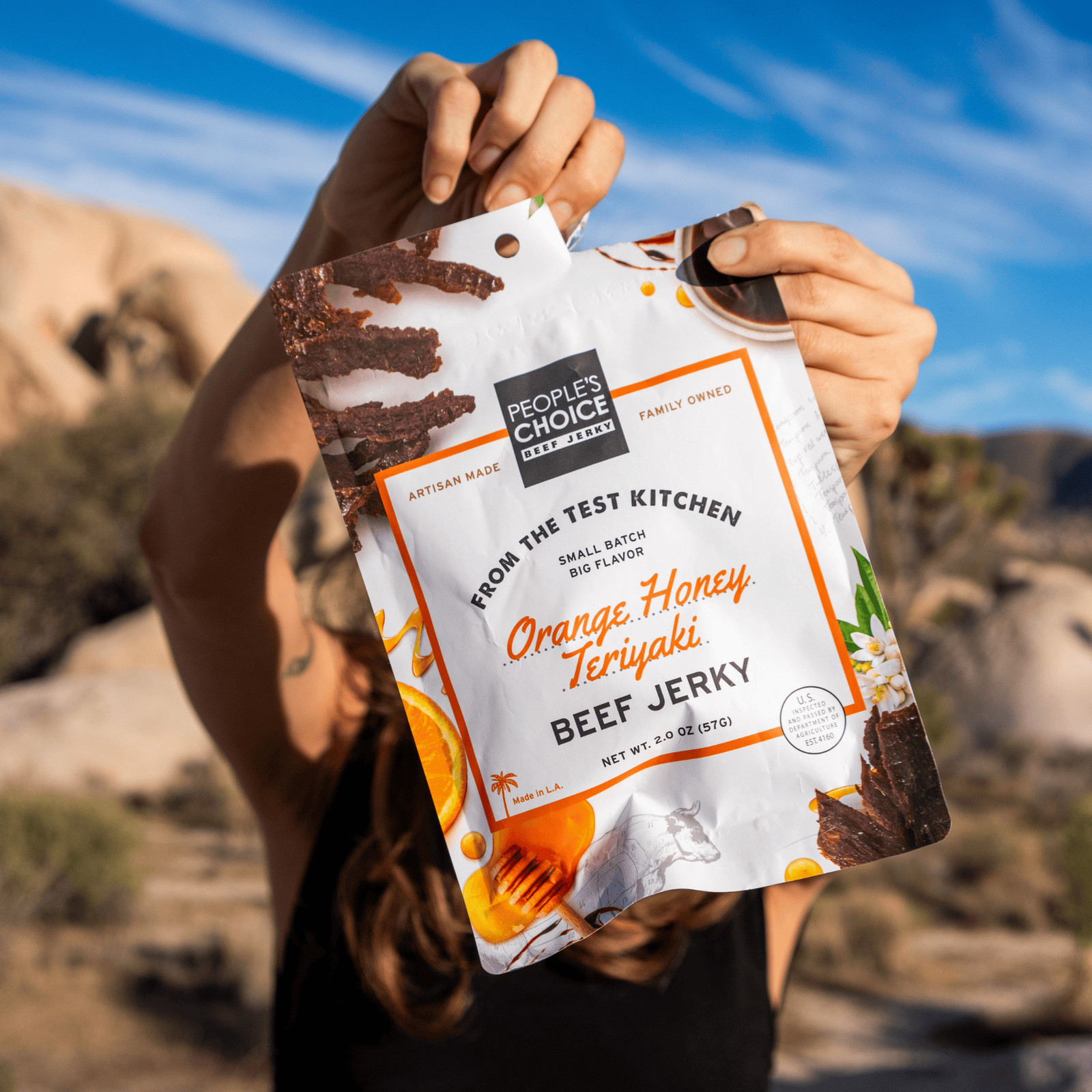 People’s Choice Orange Honey Teriyaki Our Jerky Shop – Free Shipping –