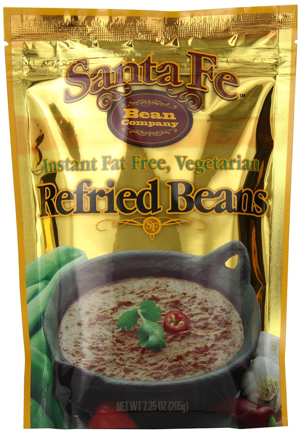Company Instant Fat Free Vegetarian Refried Beans 7.25-Ounce (Pack of 8) Instant