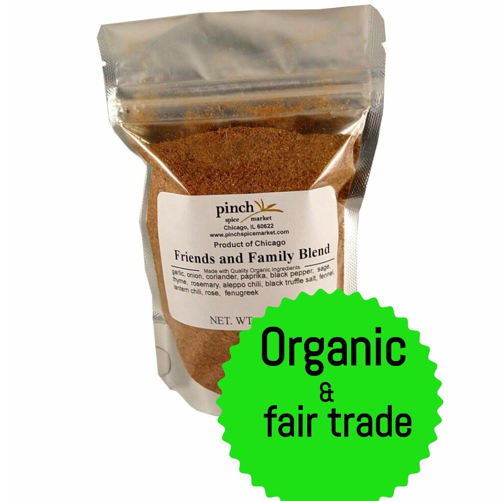 Organic Thanksgiving Turkey, Stuffing & Gravy Spice Blend, Friends & Family