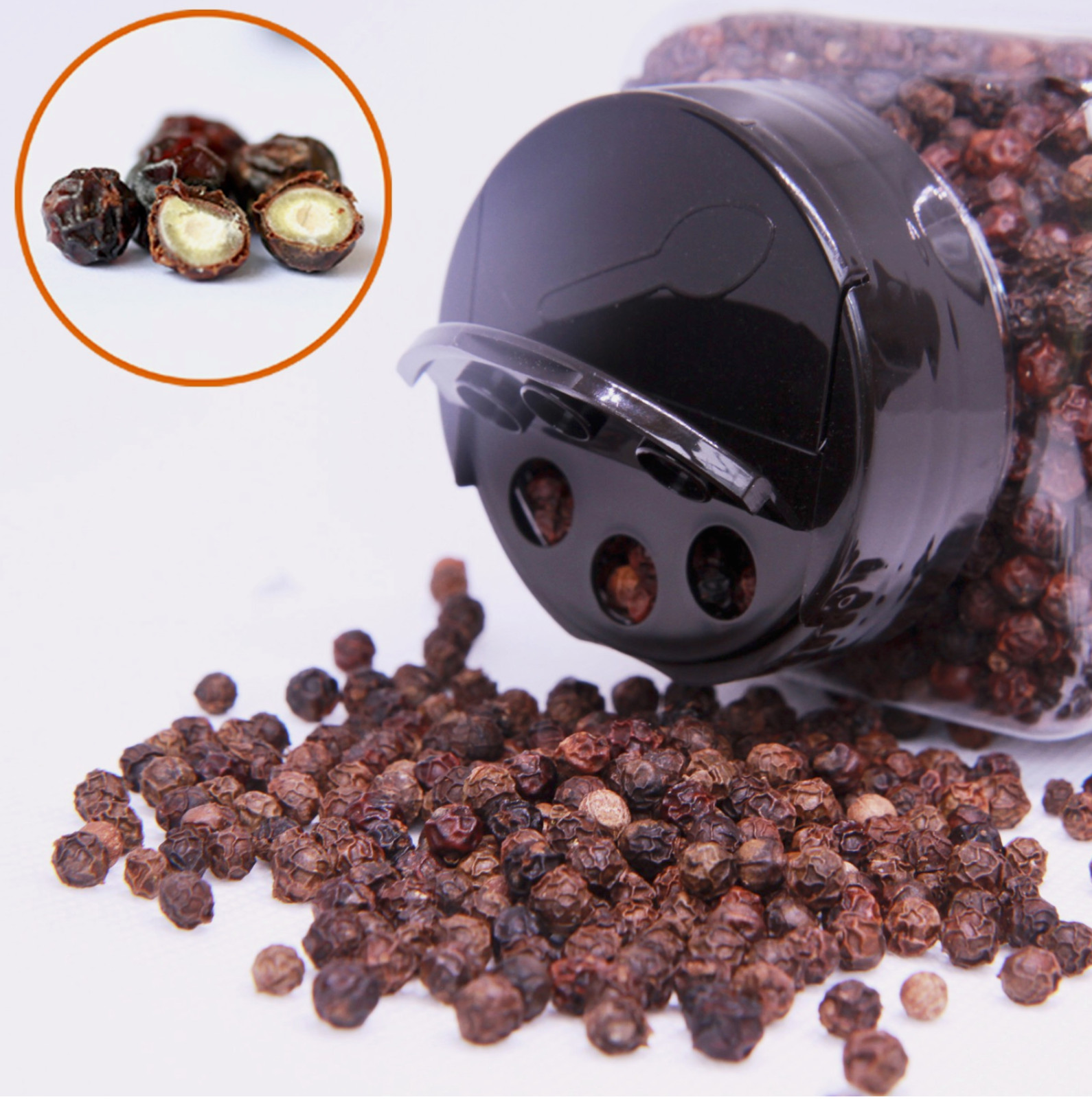MACPEPPER Vietnamese Specialty Premium Whole Black Peppercorns 20 Oz (Pack of 2)