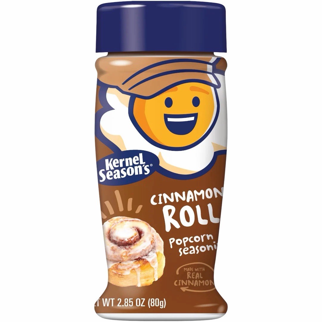 Kernel Season’s Cinnamon Roll Popcorn Seasoning 2.85 oz Seasons