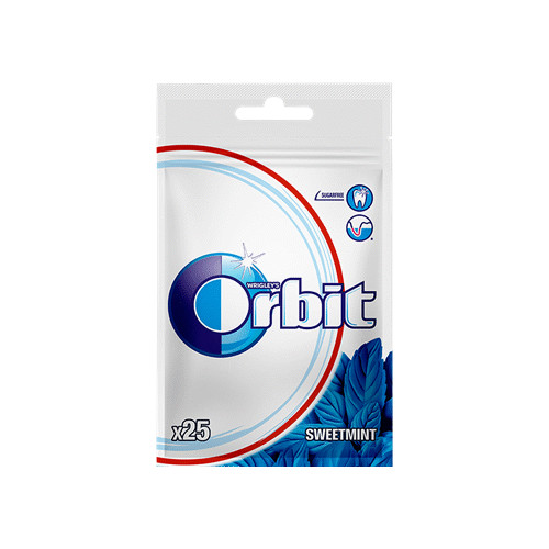 WRIGLEY’S ORBIT SWEET MINT Sugarfree Chewing Gum 35g 1.24oz
