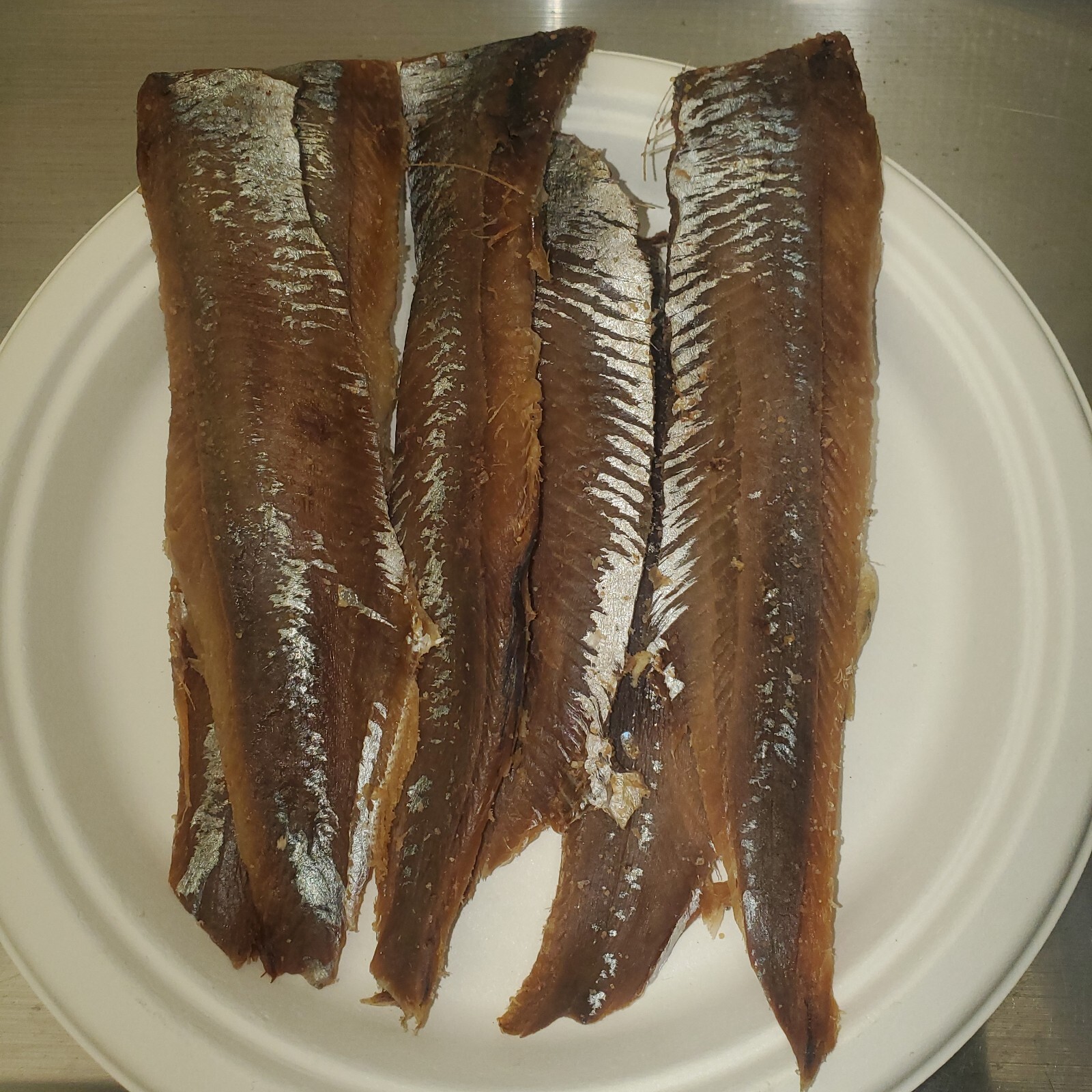 Salted SMOKE HERRING FILLET 1lb+ to 10lb best on the market guarantee 👑