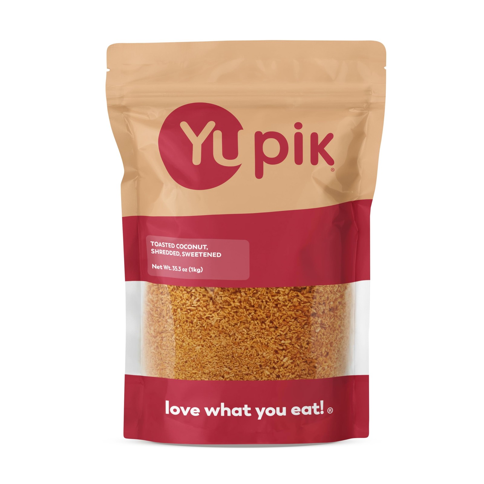 Yupik Toasted Coconut, Shredded, Sweetened, 2.2 lb Pound (Pack of 1)