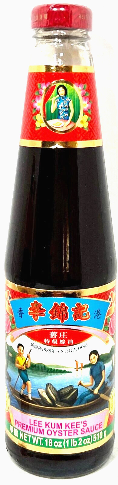 Lee Kum Kee Premium Oyster Flavored Sauce 18 oz
