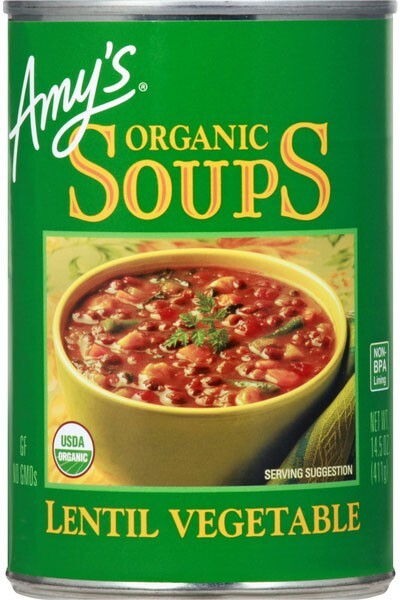 Amy’s Organic Lentil Vegetable Soup – 14.5 oz