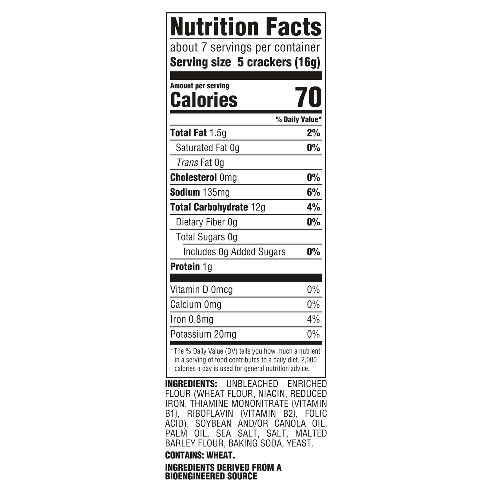 Premium Original Saltine Crackers, Lunch Snacks, Bulk 4 Ounce (Pack of 12)