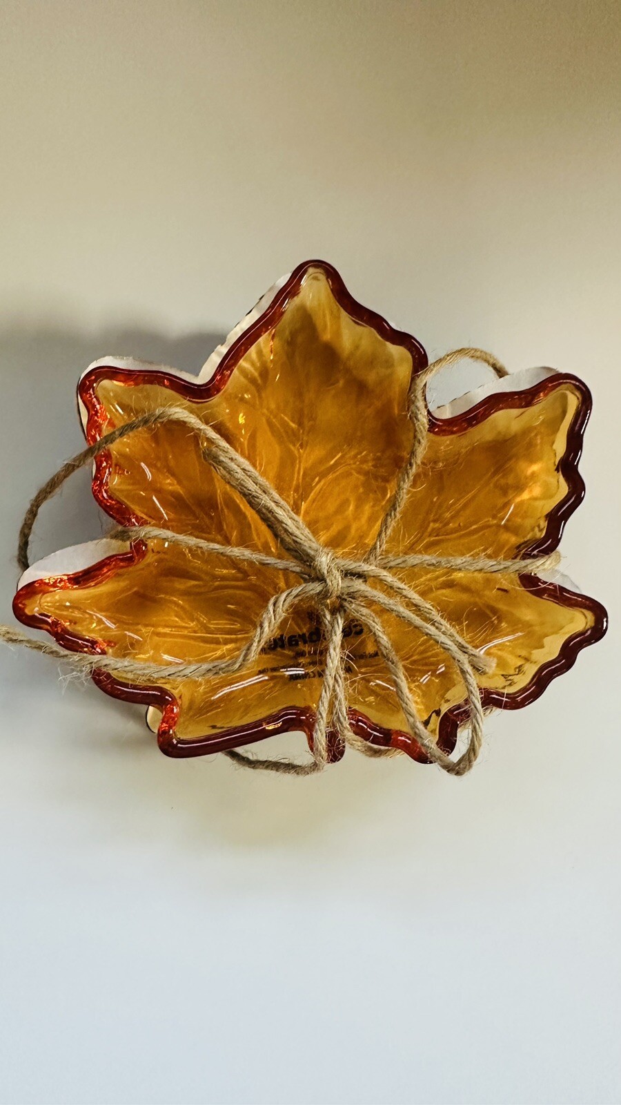 4 Candy Trinket Or Ashtray Fall Leaves New Leaf Plates Trees Elegant Decor Gran