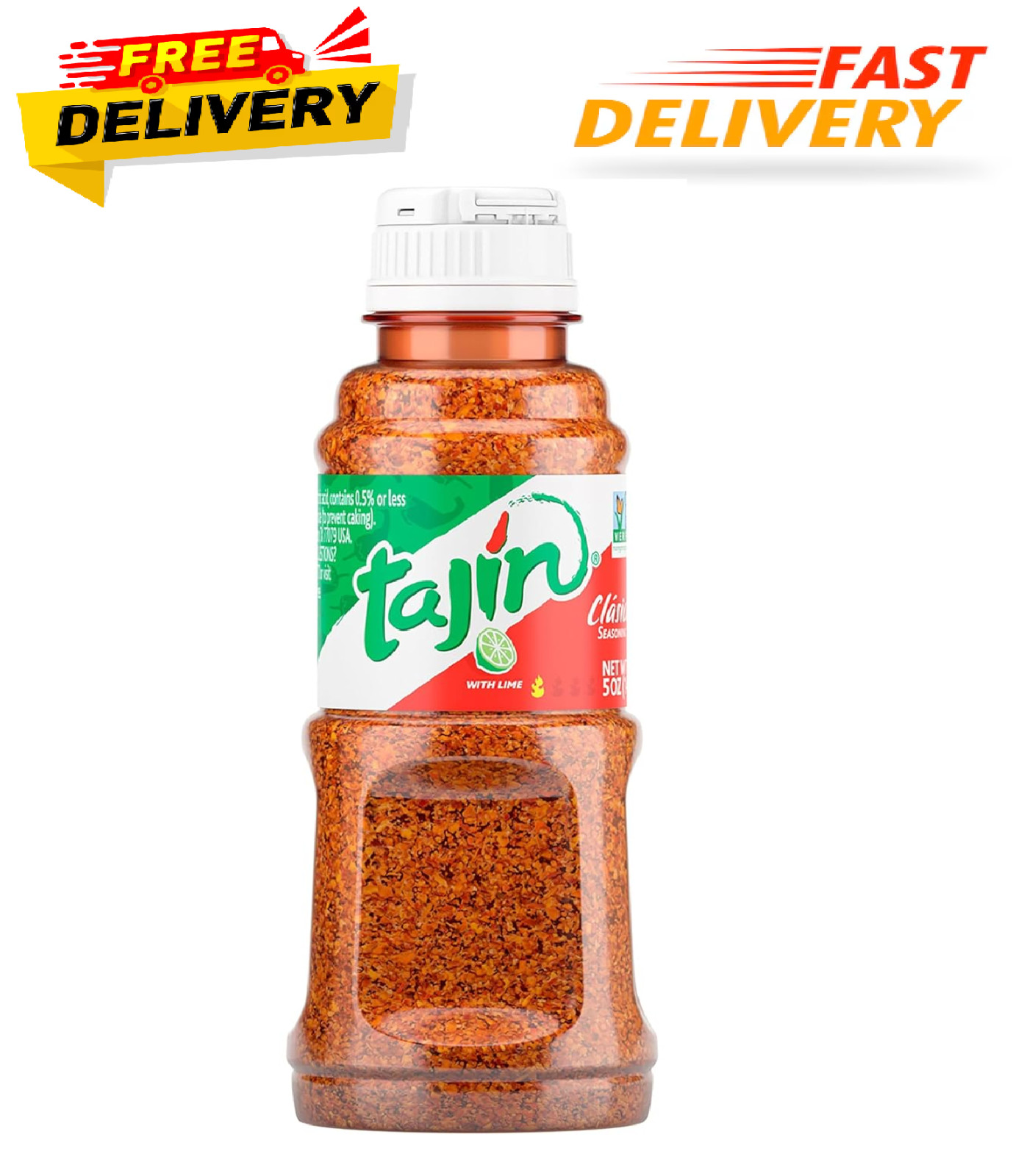 Tajín Clásico Chile Lime Seasoning 5 oz (Pack of 1)