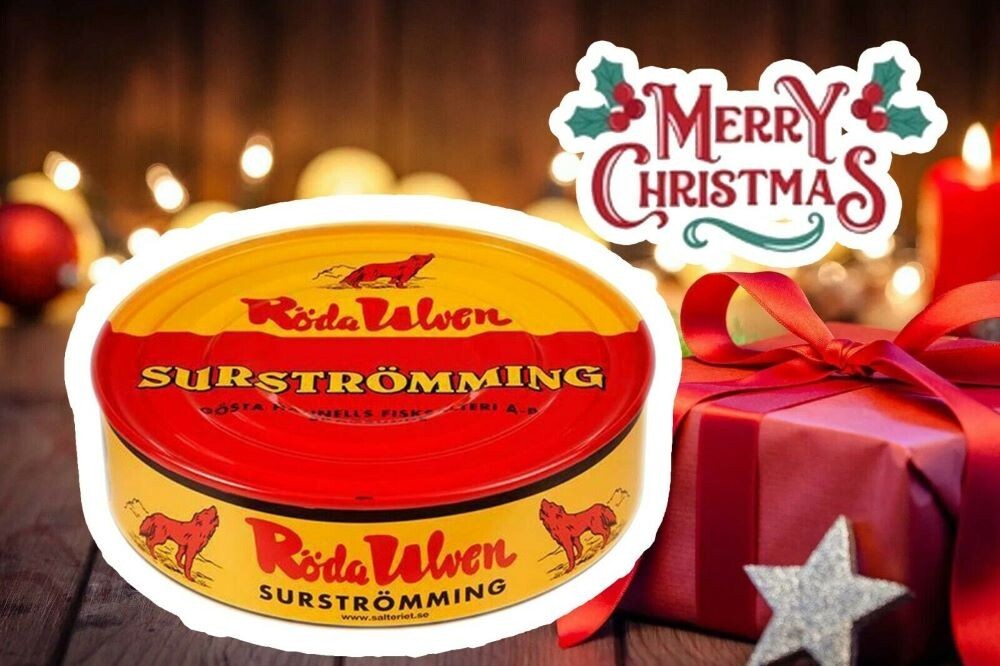 SURSTROMMING Christmas Eve Gift «Free Shipping» DIRECTLY FROM FACTORY IN SWEDEN