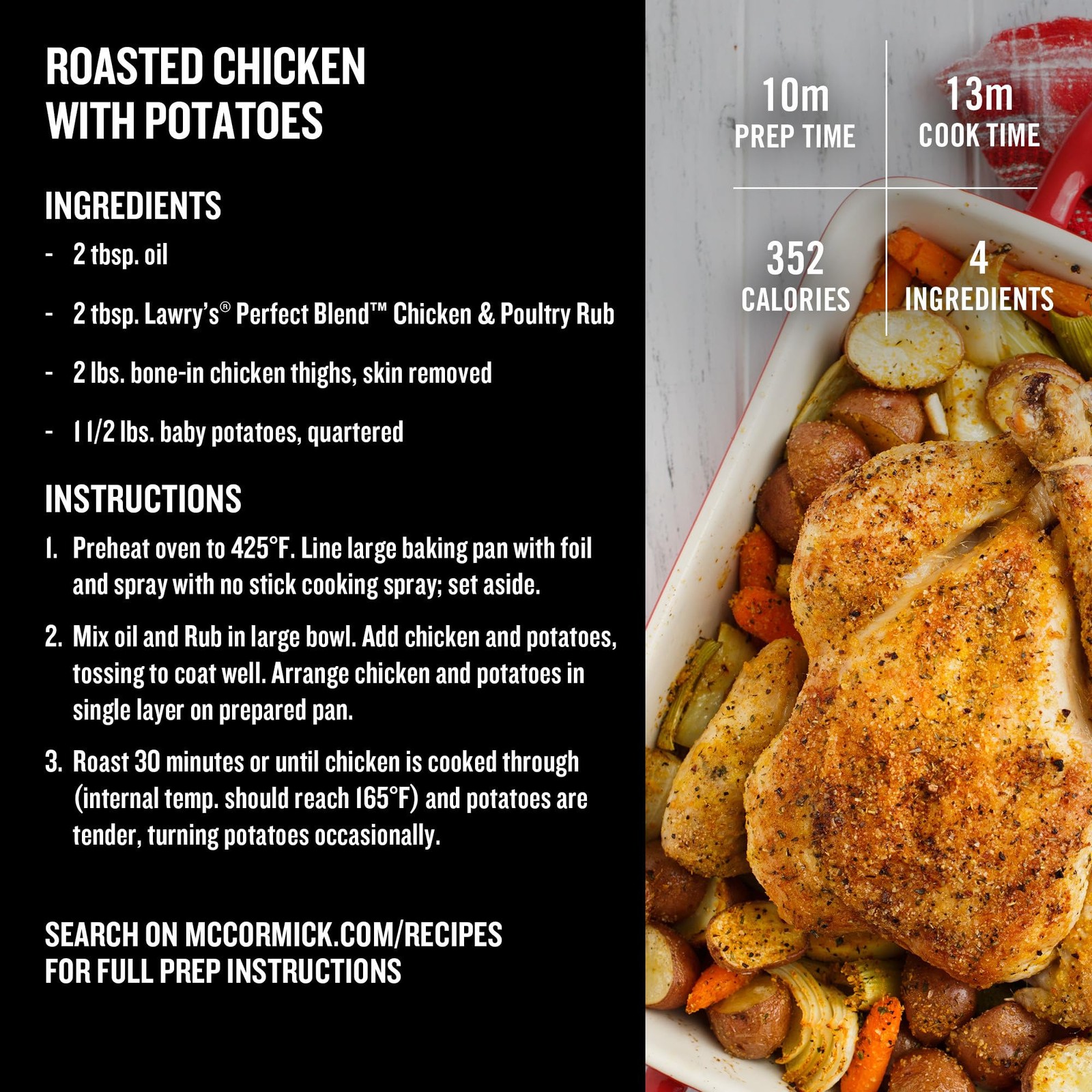 Lawry’s Perfect Blend Chicken & Poultry 24.5 Ounce (Pack of 1), Multicolor