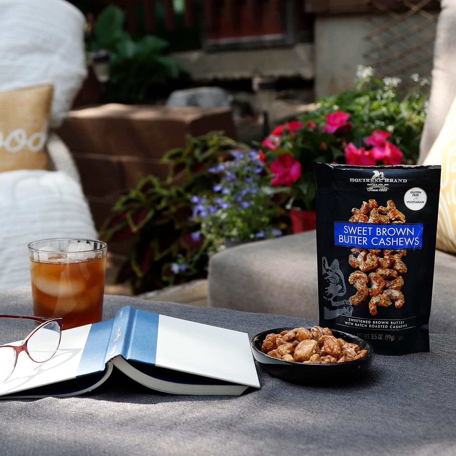 Brand Sweet Brown Butter Cashews,3.5 Ounces Resealable Bag,Gluten Free,Vegeta…