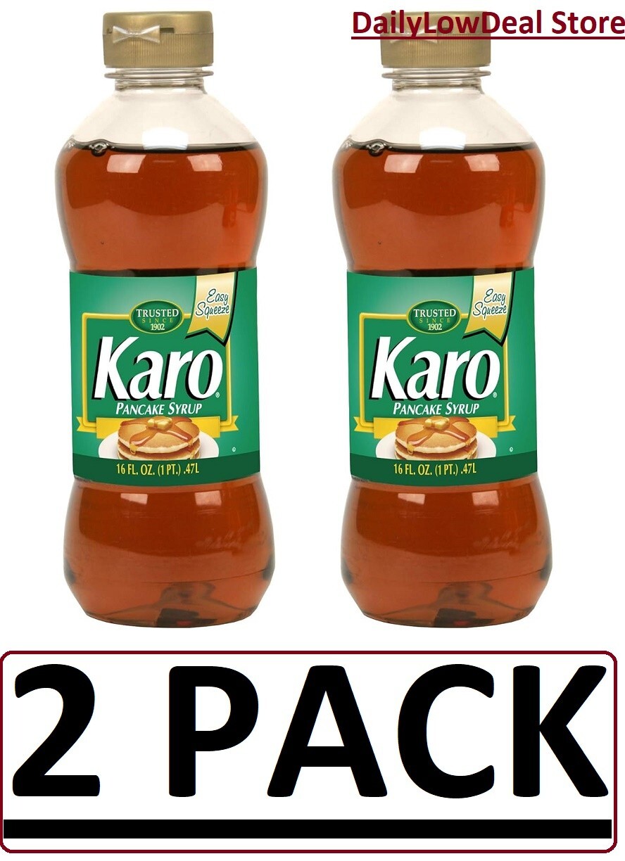 2 PACK – Karo Pancake Syrup 16 oz (Total 32 oz) FAST SHIP!!