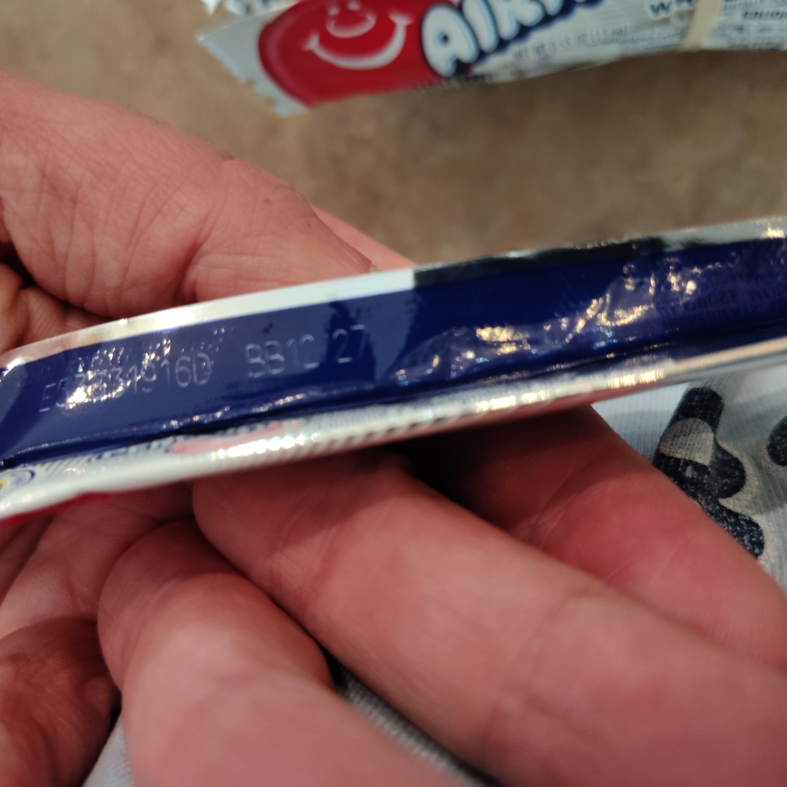 Airheads White Mystery Lot Of 69 Full Size Bars Exp 12/27 1 Day Shipping