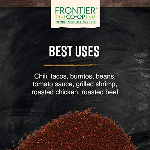 Frontier Co-op Dark-Roasted Ground Chili Pepper 1lb 1 Pound (Pack of 1)