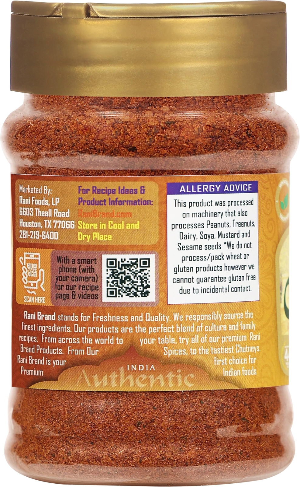 Rani Vindaloo Curry Masala Indian Spice Blend 3oz (85g)