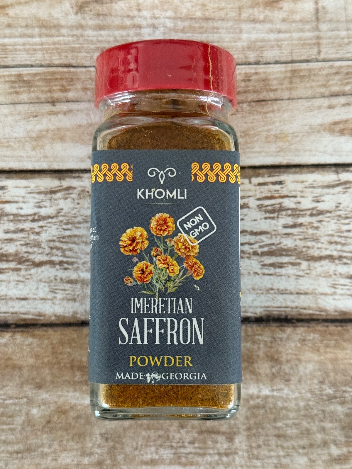 SAFFRON, Georgian Seasoning, Net Wt. 1.4oz (40g), Khomli Brand