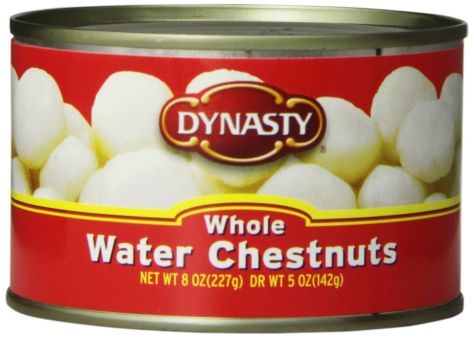 Dynasty Water Chestnuts, Whole, 8 oz 8 Ounce (Pack of 1)