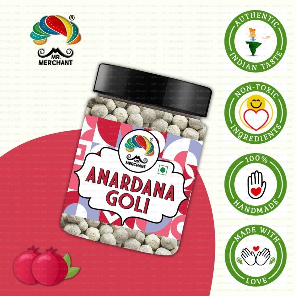 Mr. Merchant Pachak Anardana Goli Churan Digestive After-Meal 300 gm Jar