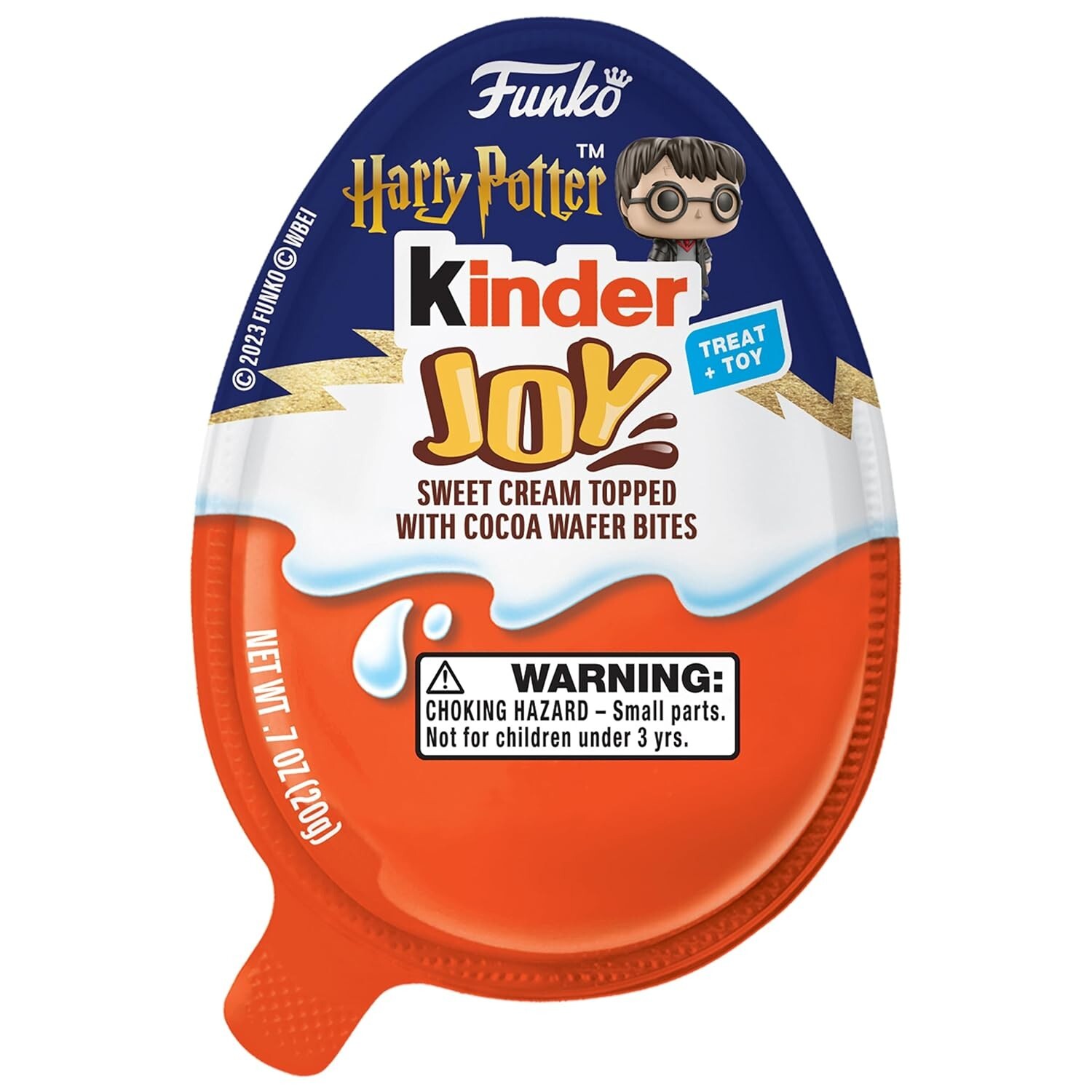 KINDER Joy HARRY POTTER Collection Chocolate Egg Treat + Toy .7 oz 2 PACK