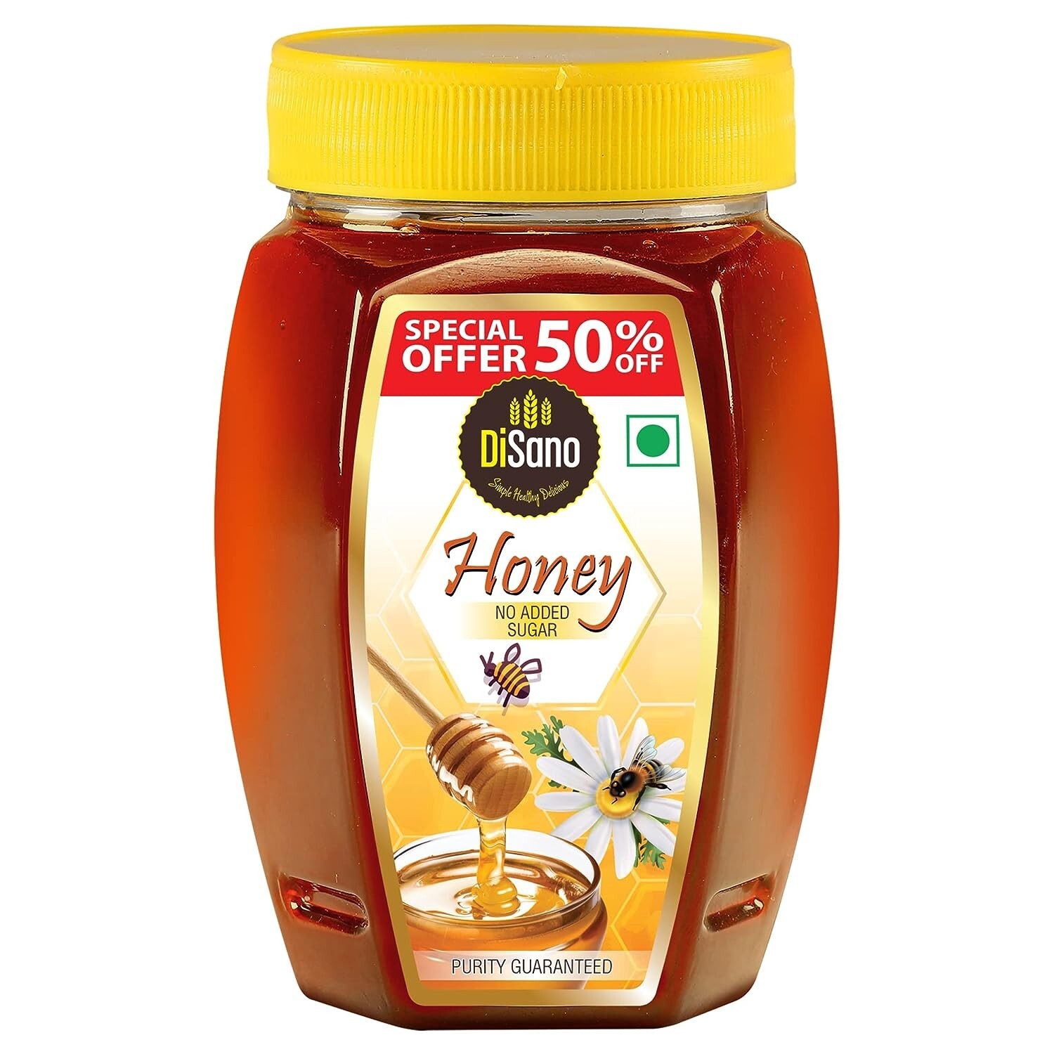 Energy Support DiSano Pure Honey 500 g (pack of 1) Free Shipping