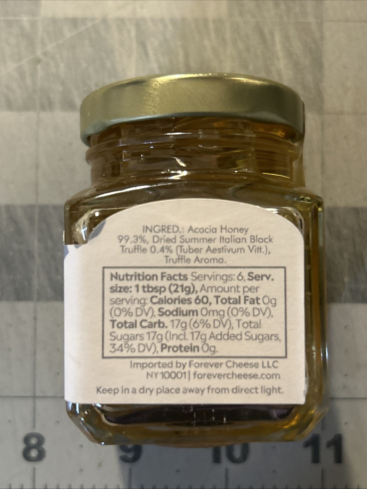 MiTica Acacia Con Tartufo Truffle Infused Honey 4.5 oz Jar NEW SHIPS FREE NOW