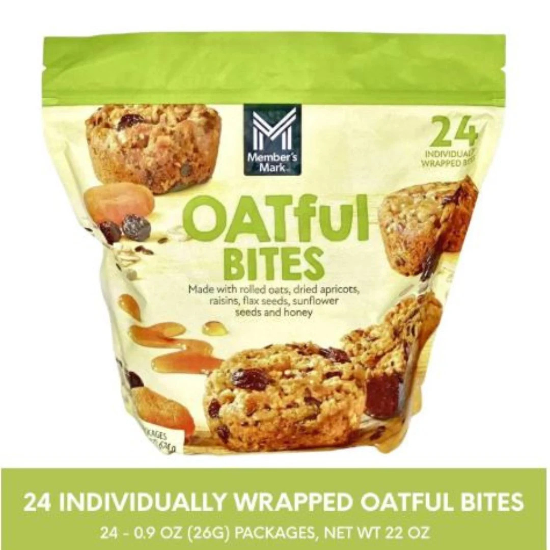 Member’s Mark OATful Bites 0.9 oz 24 pk Free Shipping