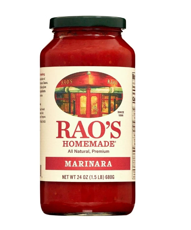 Rao’s Homemade Marinara Sauce, Low Carb, All-Natural Spaghetti Sauce, 24 Oz