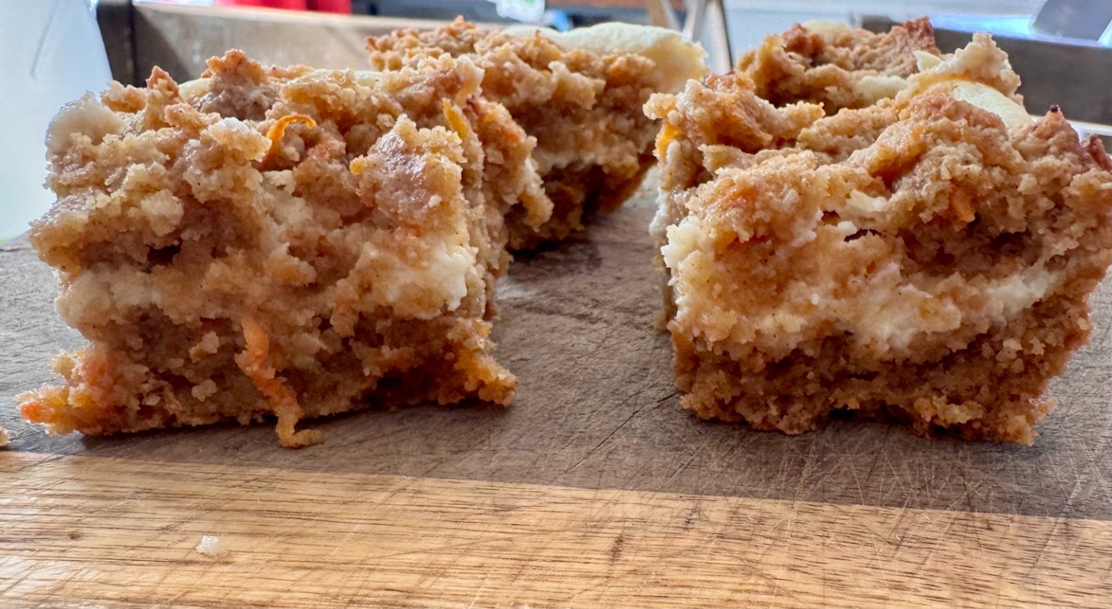 Keto Carrot Cake Bars * Gluten Free & Diabetic Friendly * 1 Net Carb Per Bar *