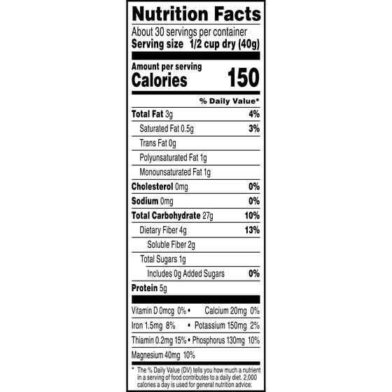 Quaker Oats Old Fashioned 42 oz Whole Grain Oatmeal Healthy Breakfast