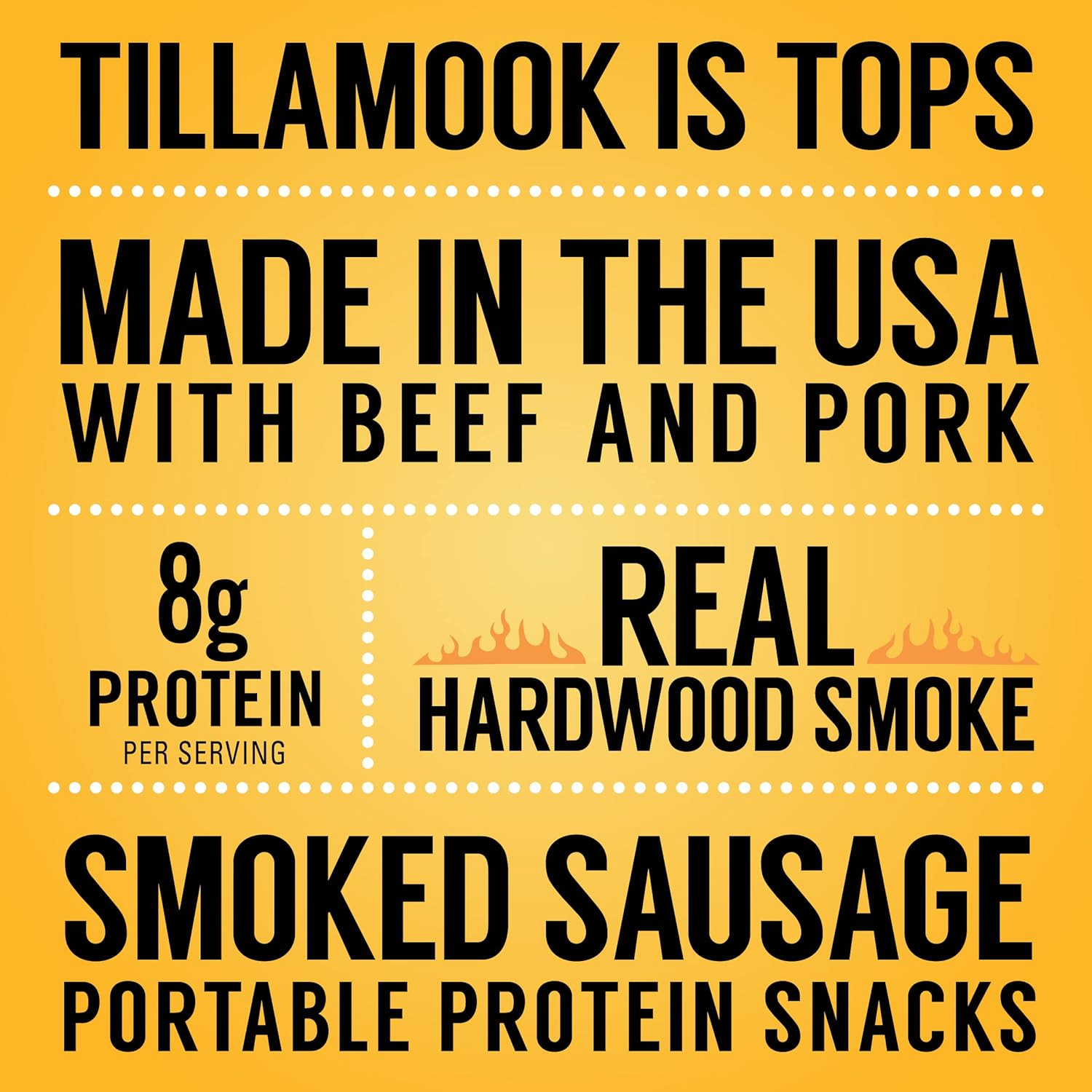 Real Hardwood Smoked Sausages, Pepperoni, 15.2 Ounce Tall Jar, 20 Count