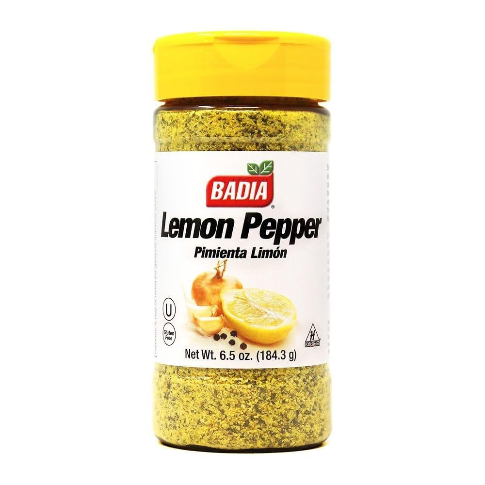 Lemon Pepper Seasoning, 24 Oz – Zesty Citrus & Savory Blend | Bright Lemon, Blac