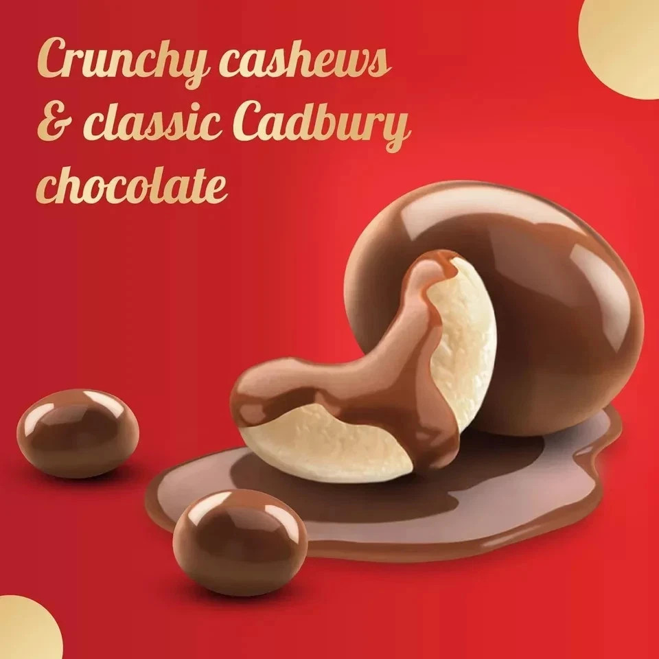 Cadbury Nutties Chocolate, 30 gm x 10 pack (Free shipping)