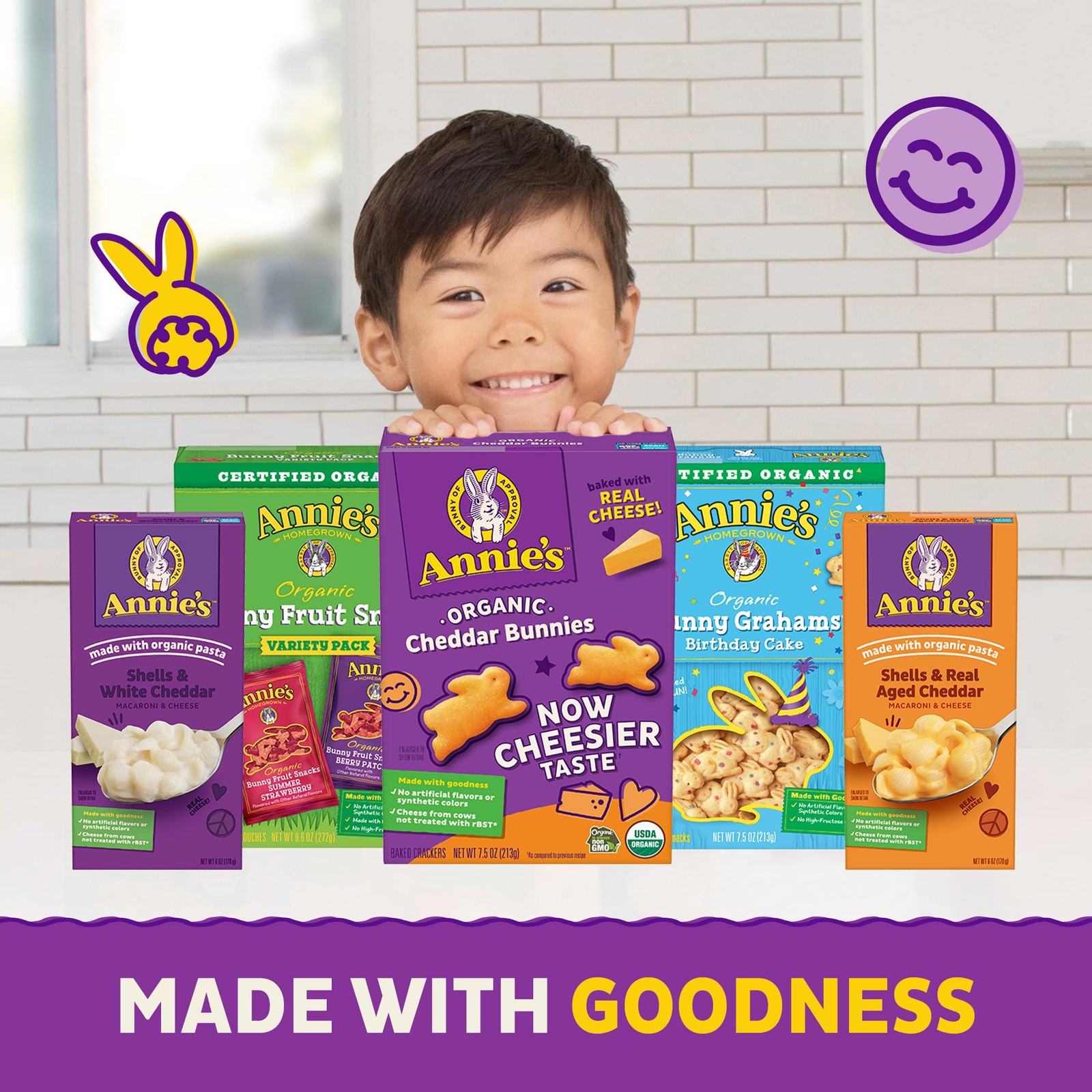 Annie’s Classic Macaroni & Mild Cheddar Macaroni & Cheese Natural 6 oz Box
