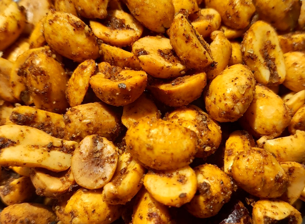 🦀 1/2 LB – KETO Maryland Old Bay Dry Roasted Peanuts Diabetic Friendly Low Carb
