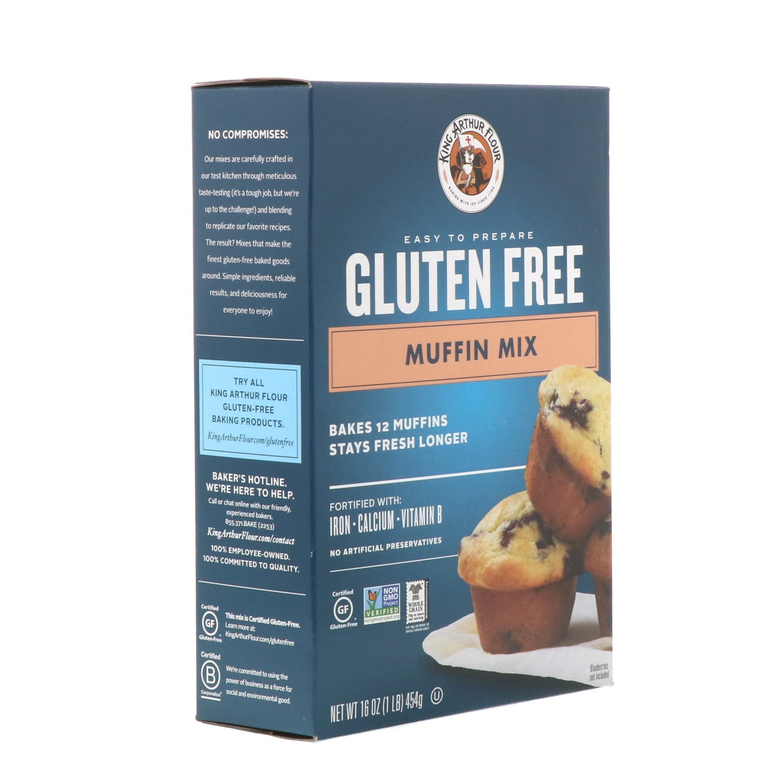Gluten Free Muffin Mix, 16 oz (454 g)