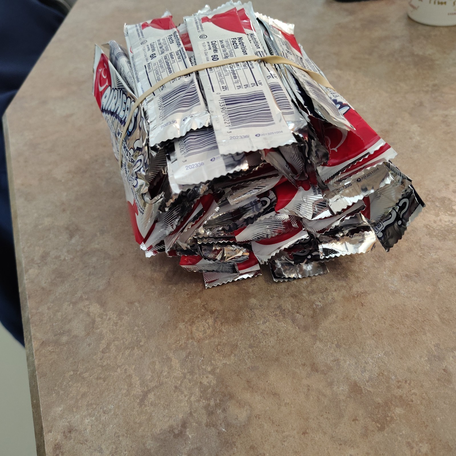 Airheads White Mystery Lot Of 69 Full Size Bars Exp 12/27 1 Day Shipping