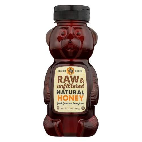 Desert Creek Honey LLC Honey Raw Natural 12 Fluid Ounces Pack of 6