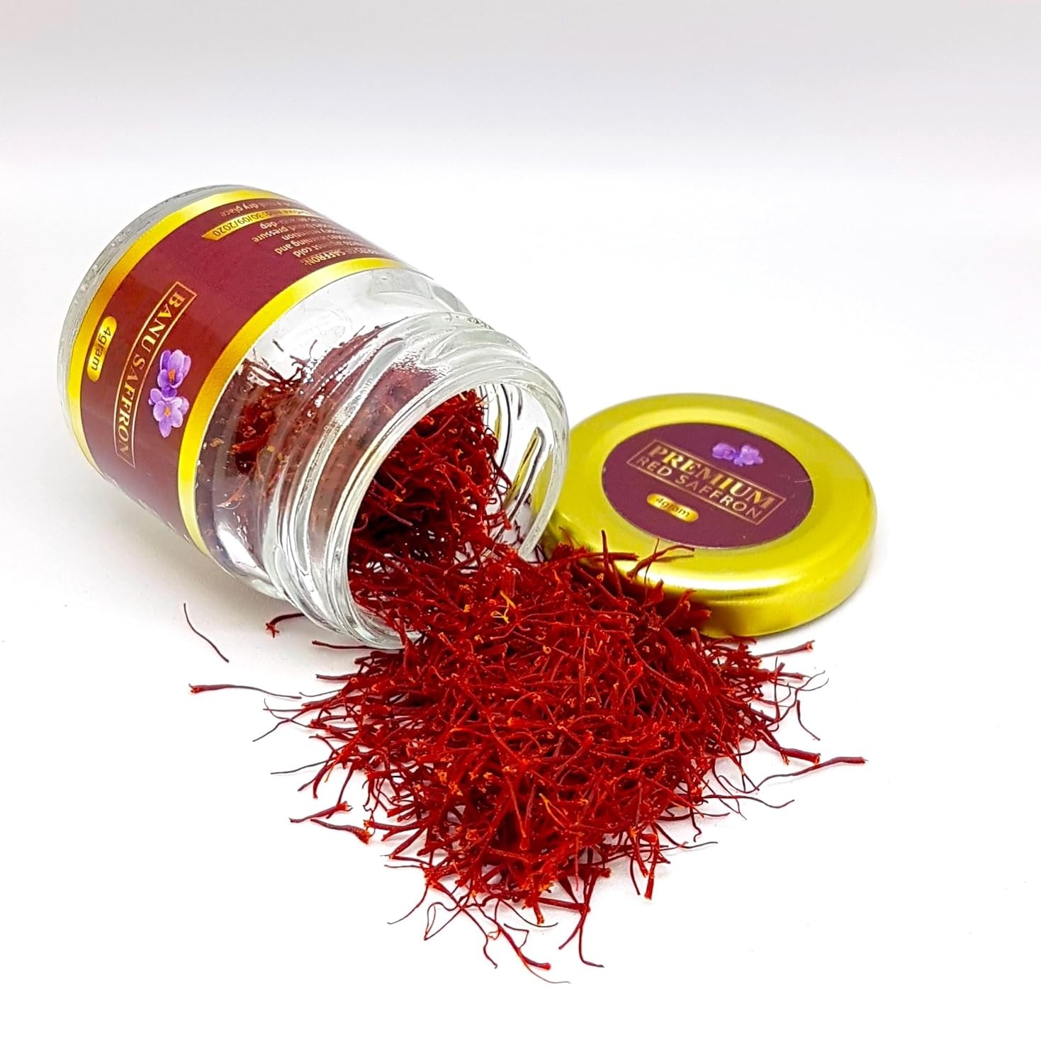 Organic Saffron – Award Winning all Red Certified Organic Saffron Threads – 1…