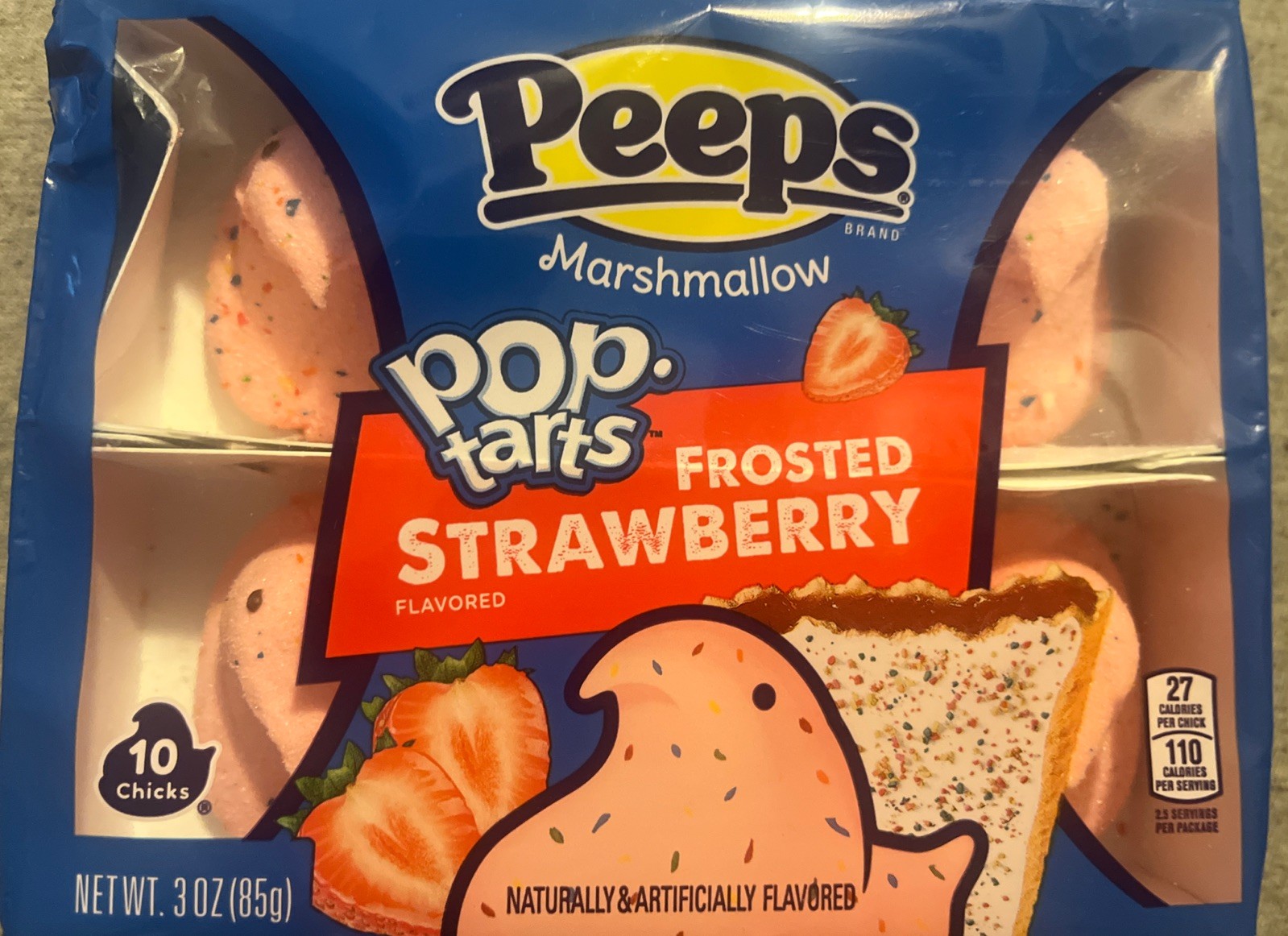 Peeps Variety Pack Cotton Candy Rice Krispies Strawberry Pop Tart Hard To Find