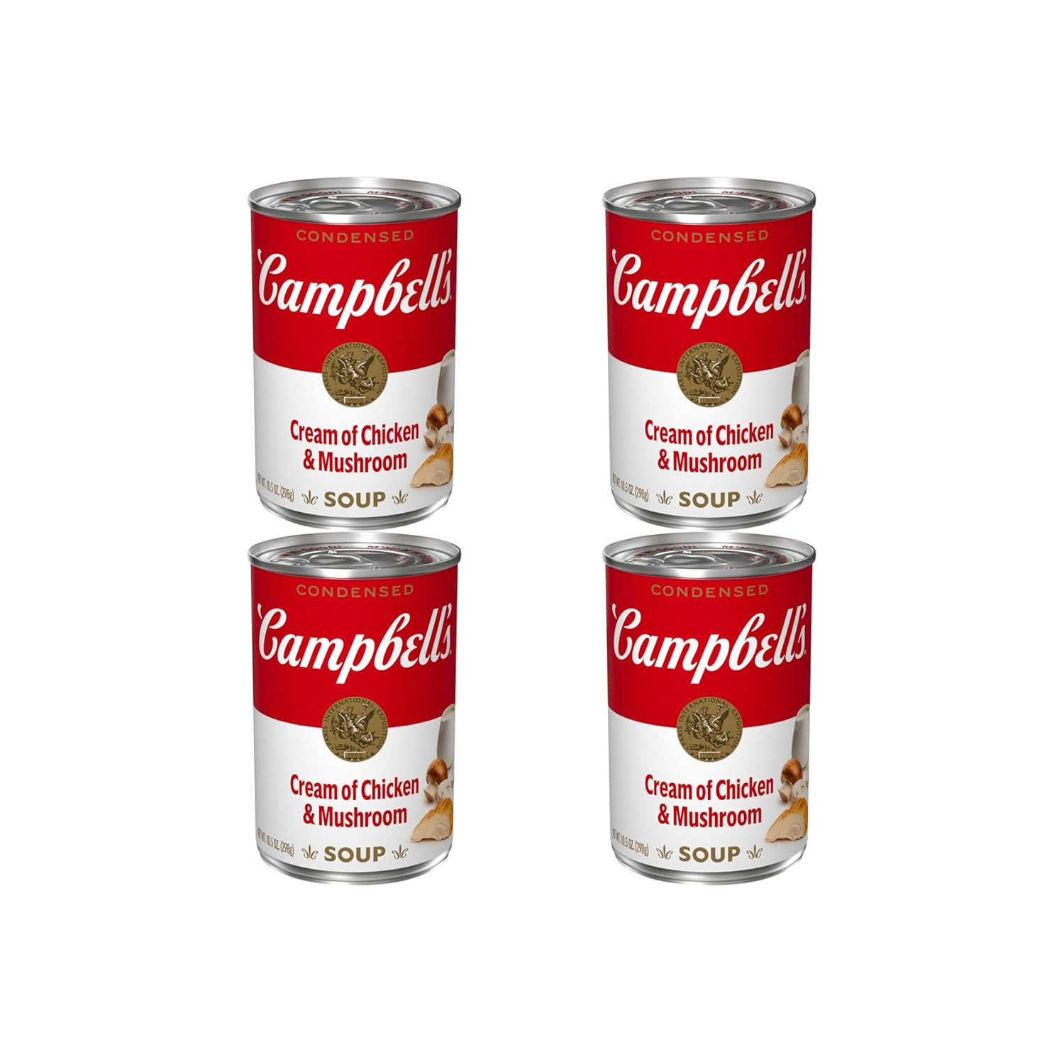 Condensed Cream of Chicken & Mushroom Soup, 10.5 Ounce Can (Pack of 4)