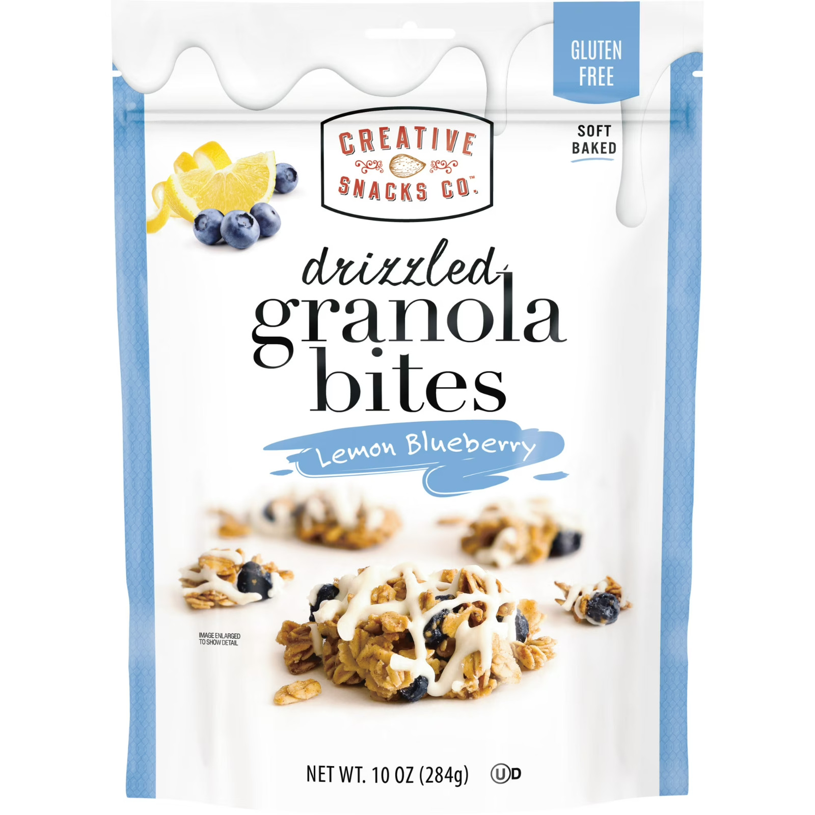 Creative Snacks Gluten-Free Lemon Blueberry Drizzle Granola Bites 10 oz