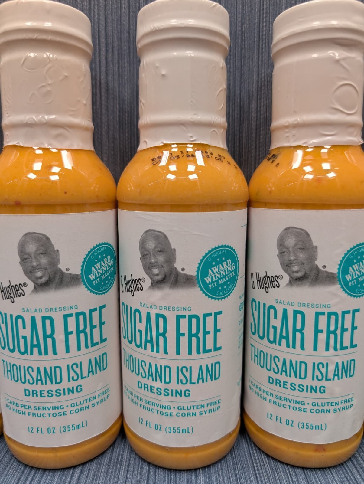 G Hughes Dressing Sugar-Free Thousand Island 12oz Pack of 6