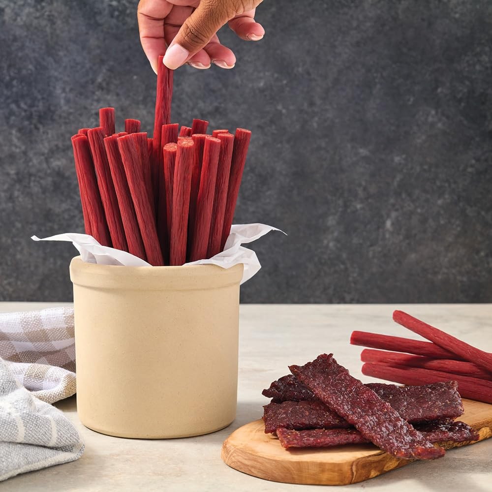 Weaver’s Beef Sticks (44 original mild flavored 7” beef sticks per 22oz bag)