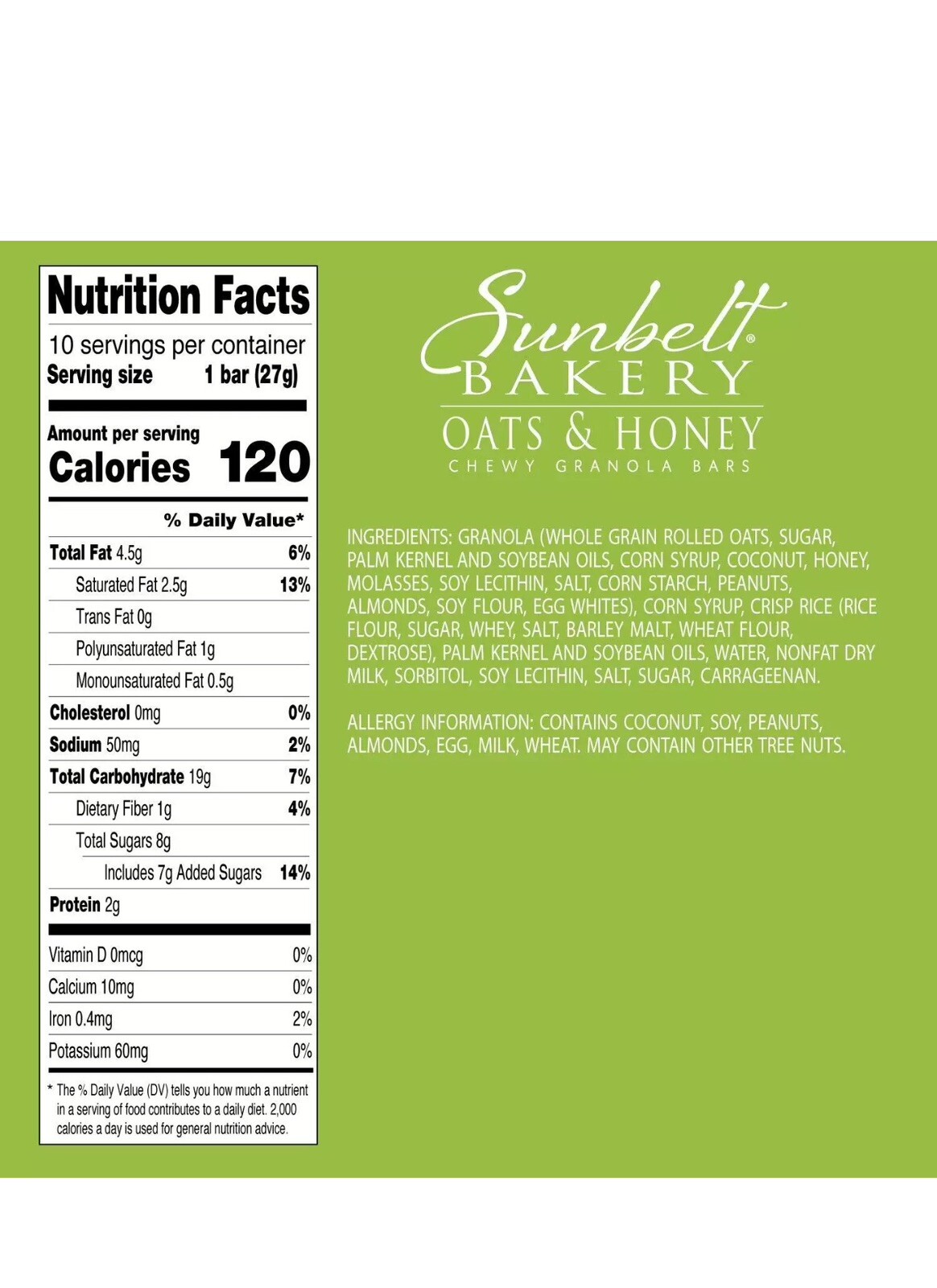 Sunbelt Bakery Oats & Honey Chewy Granola Bars (4-Boxes) Free Shipping!!!!!!