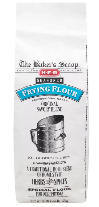 HEB The Baker’s Scoop Seasoned Frying Flour 3.5 Lb (Pack of 2)