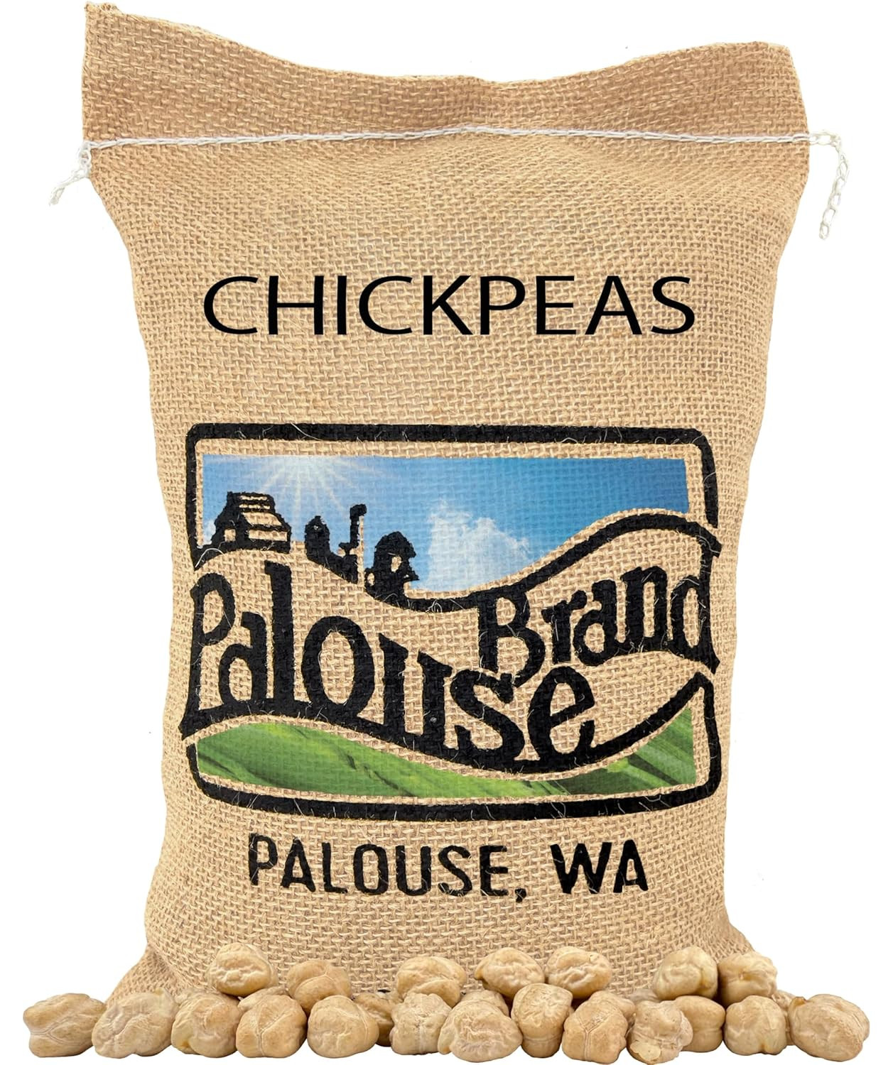 Palouse Brand Certified Glyphosate Residue Free Chickpeas | Garbanzo Beans | 5 L