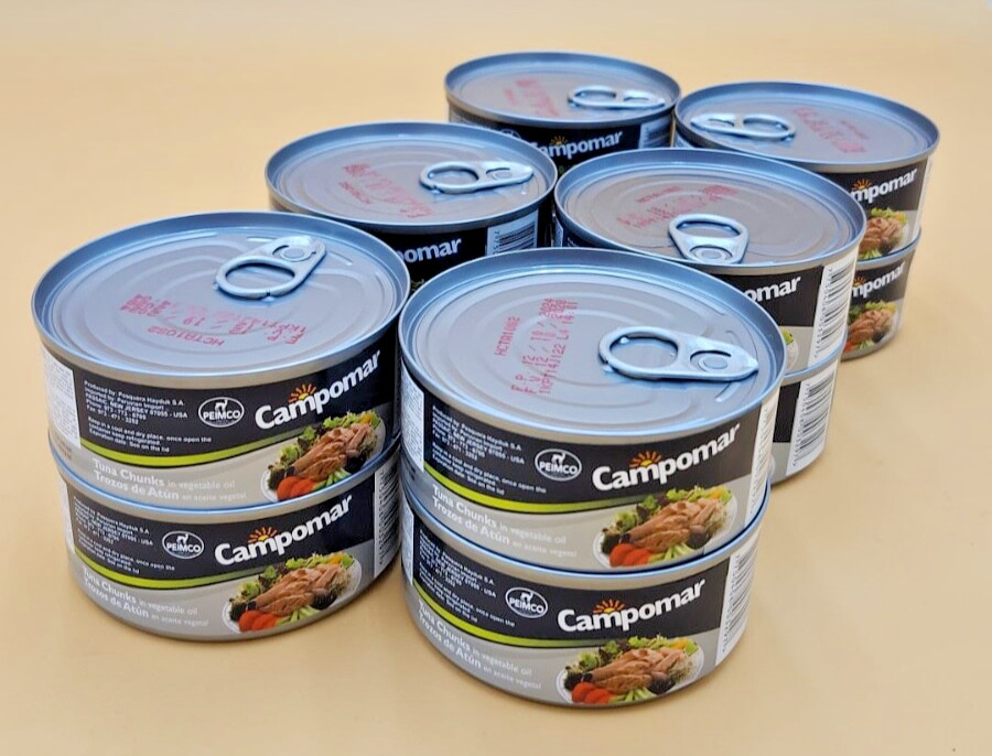 CAMPOMAR TROZOS DE ATÚN – PREMIUM PERUVIAN TUNA CHUNKS- 12 PACK BULK (150g each)