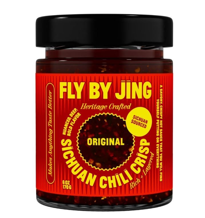 Fly by Jing Sichuan Chili Crisp, All-Natural and Vegan Chili Sauce, 6 oz Regular